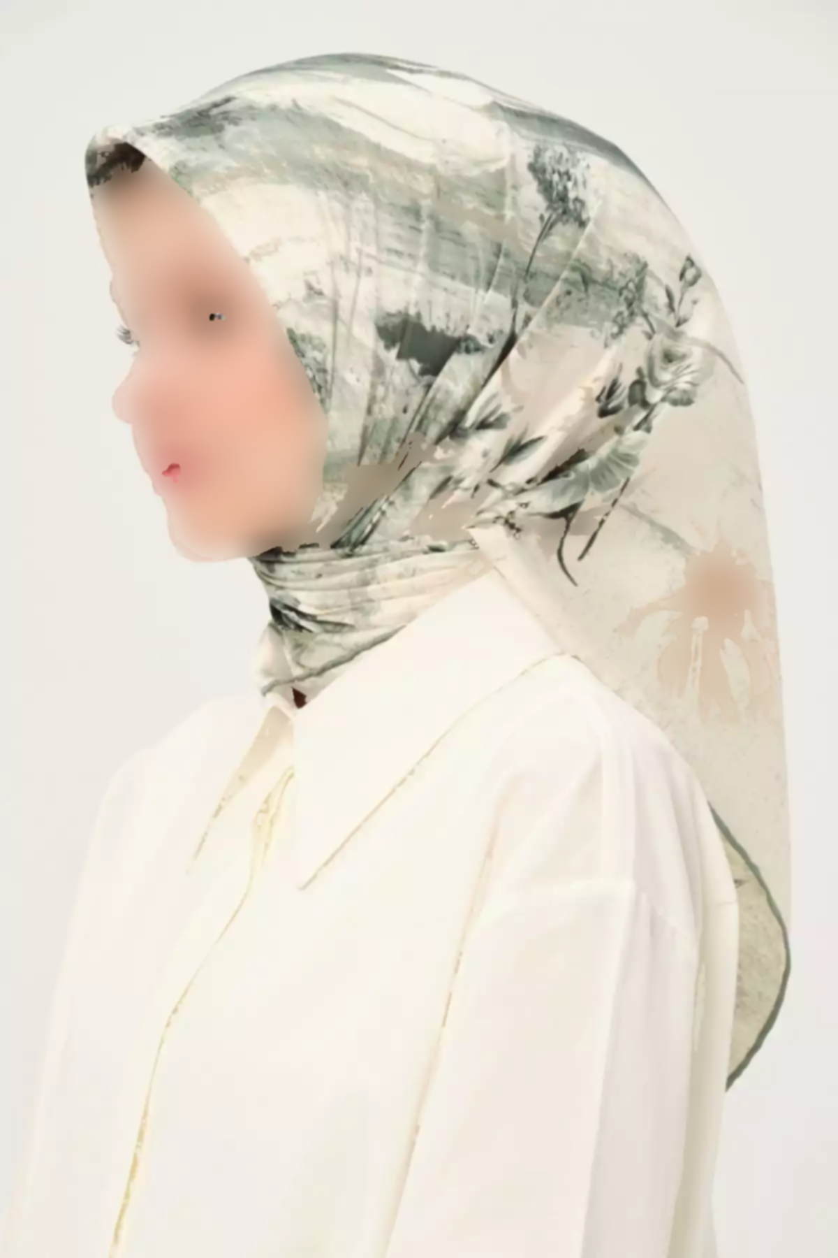 روسری چاپی چند رنگ 90x90cm برند Madame Polo کد 1757930655