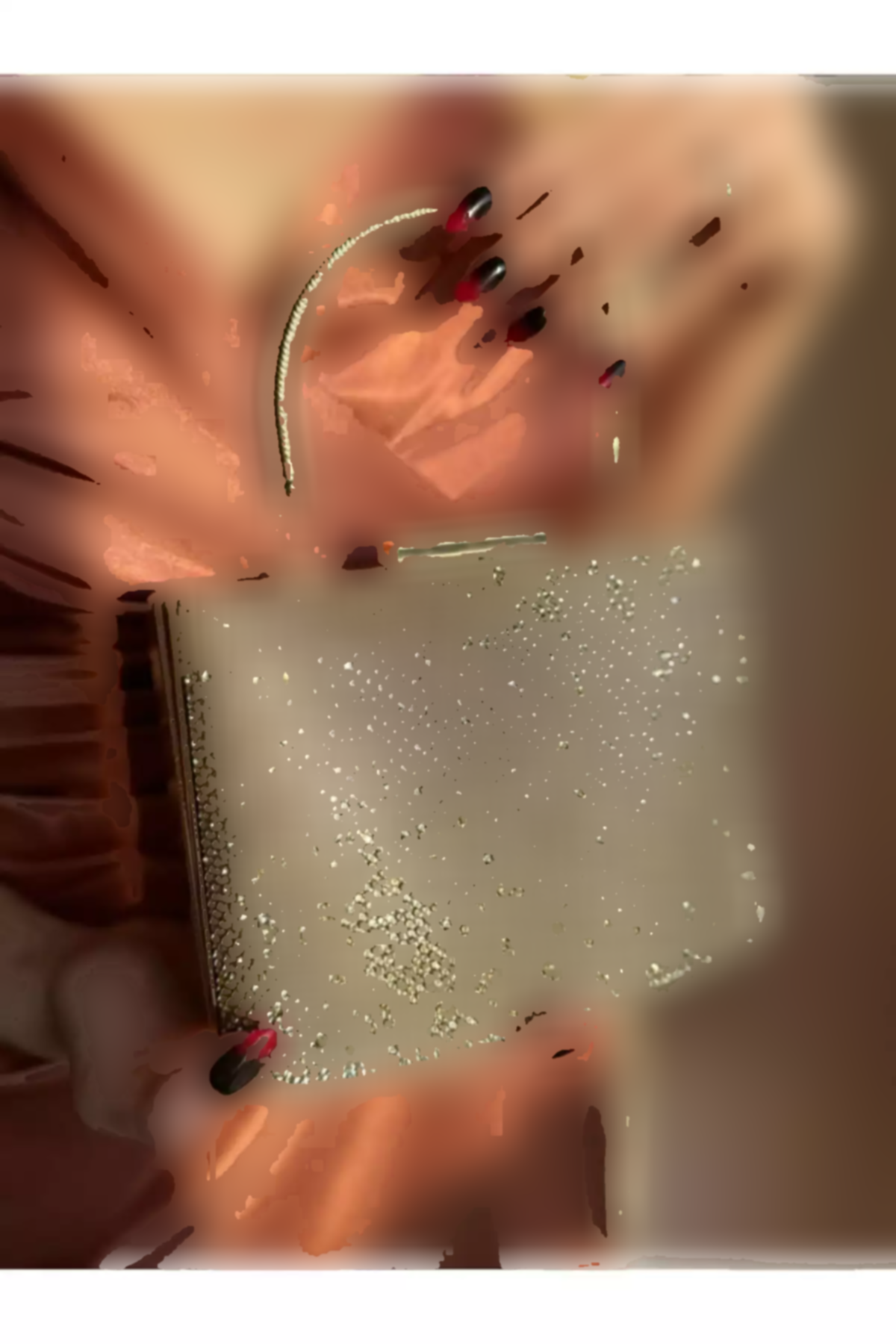 سطل کیف مجلسی ویژه نگین دار مدل برند Blacktavern کد 1758408069