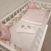 ست خواب بافتنی سفید صورتی برند toysclub کد 1756874475