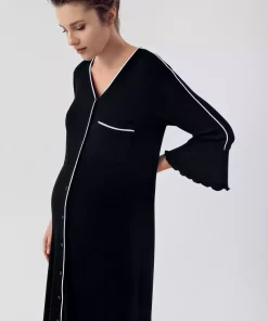 سرهمی بارداری آستین دار دکمهدار کشی کوتاه سه ربع برند Artış کد 1758057727