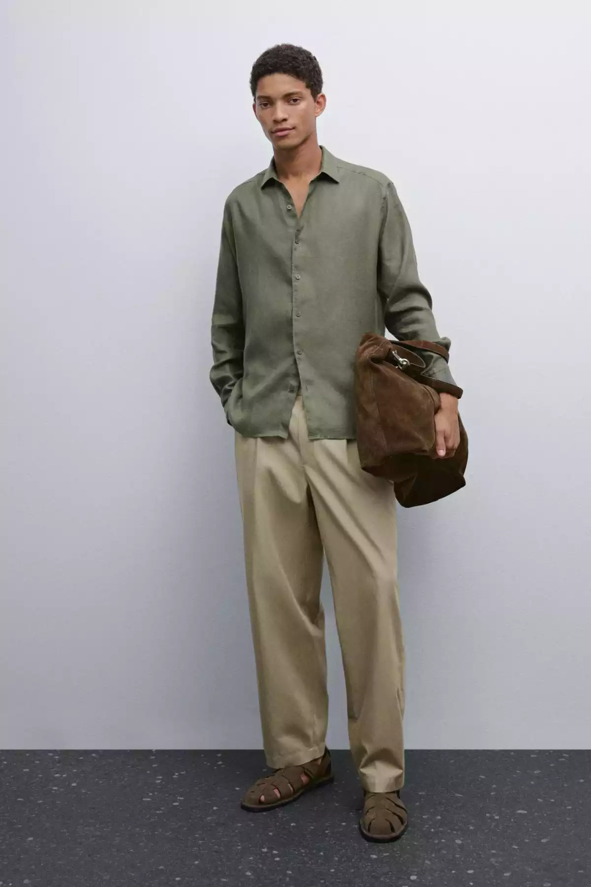 پیراهن متناسب سبک برند Massimo Dutti کد 1757751728