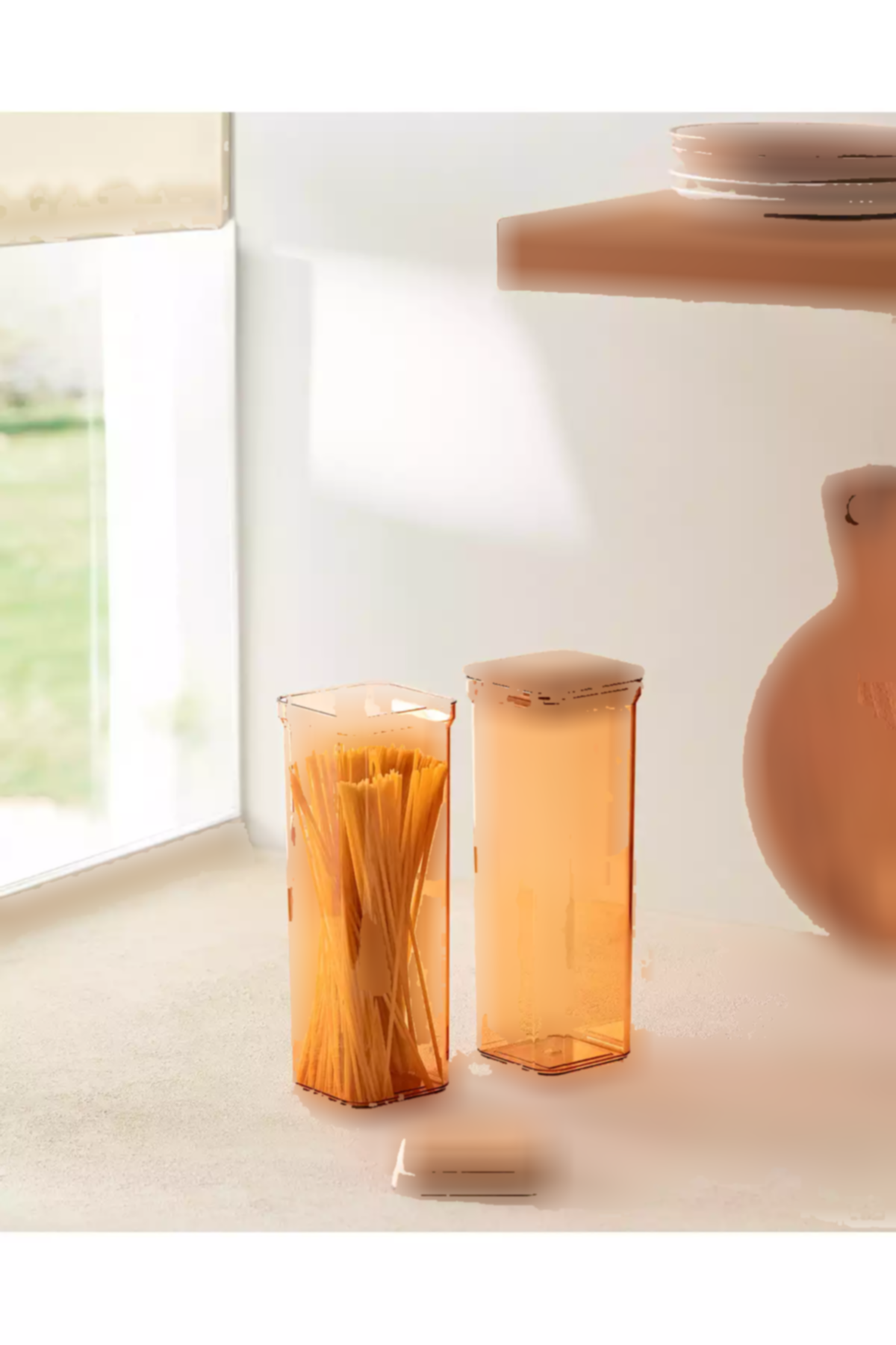 ظرف نگهداری چوب 2100میلی لیتر دربدار کاویرا برند Madame Coco کد 1758385332