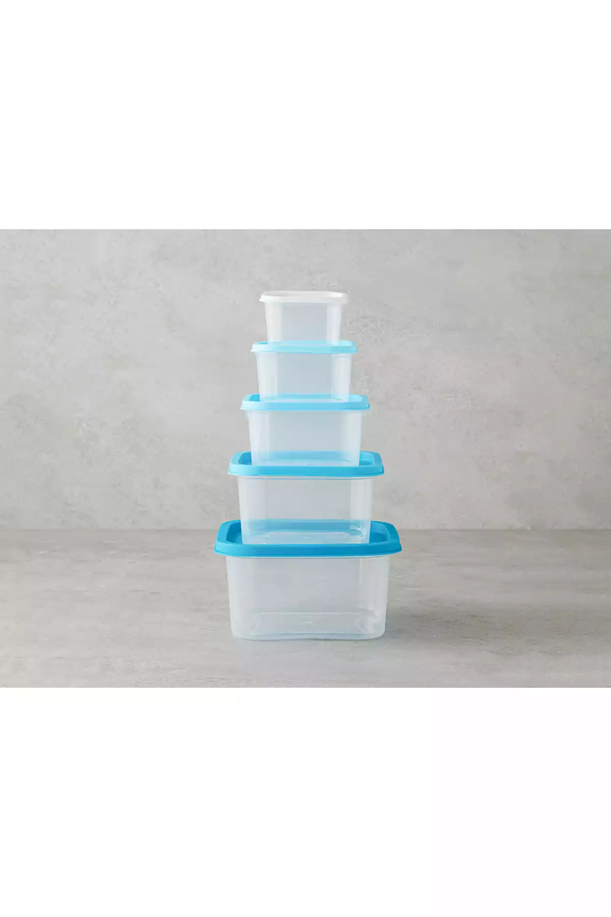 ظرف نگهداری پلاستیکی 5تکه آبی برند English Home کد 1758379269