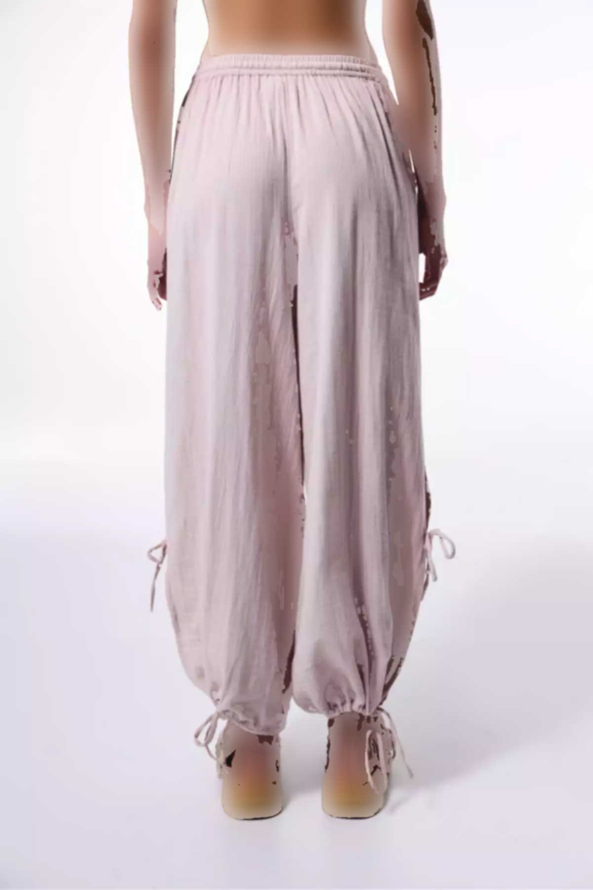 گشاد بلند muslin رنگ سنگی شلوار کیو برند Penti کد 1757388729