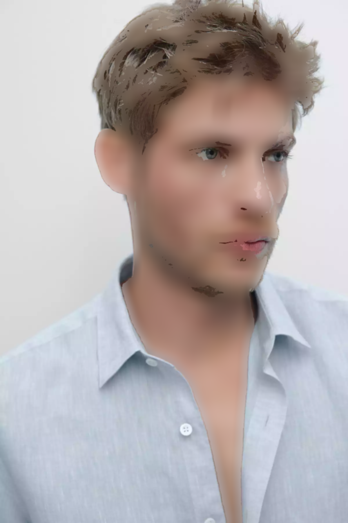 پیراهن اسلیم فیت 100کتان برند Massimo Dutti کد 1757751671