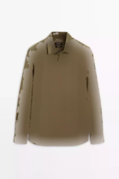 پیراهن متناسب طرحدار جیبدار برند Massimo Dutti کد 1757755268