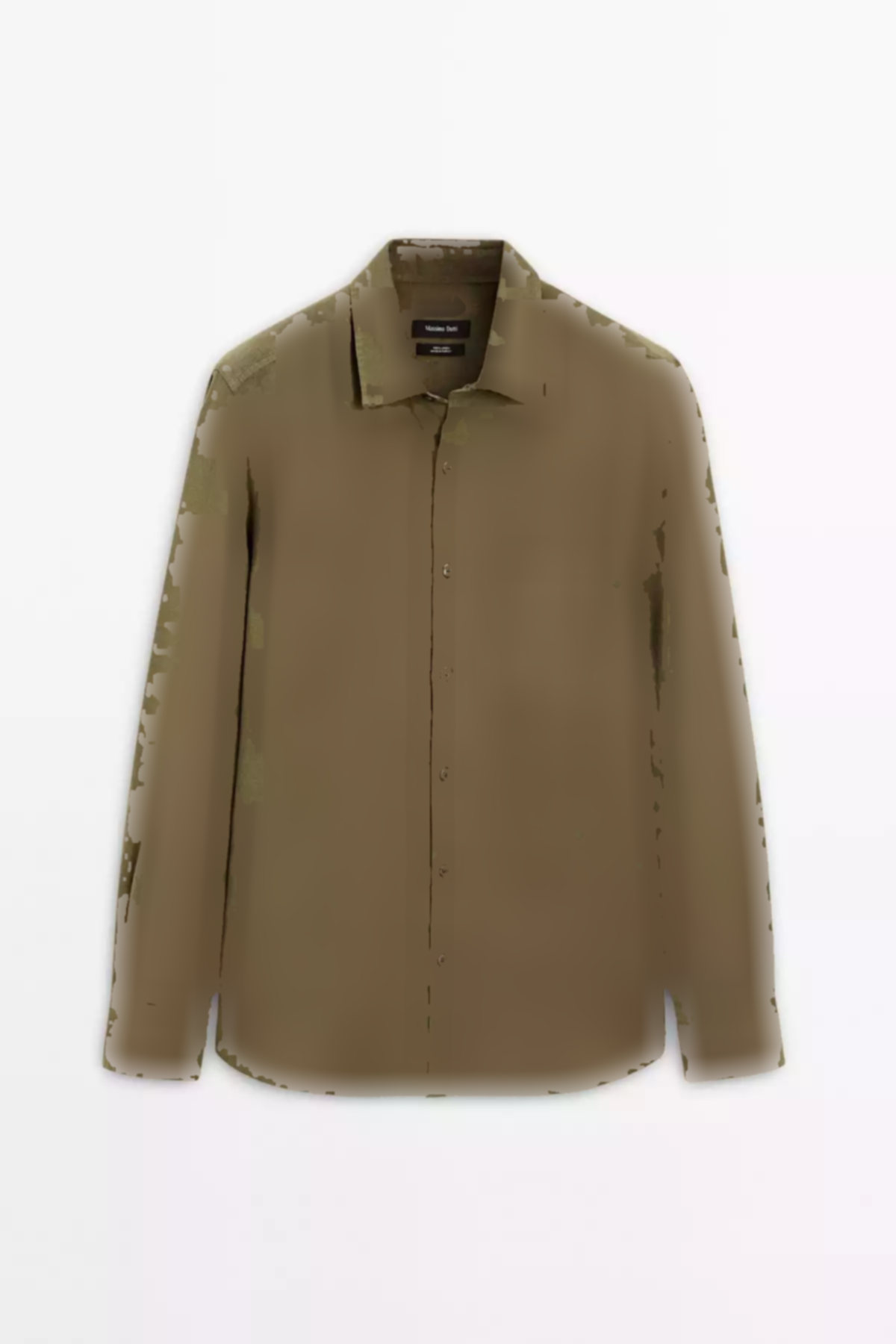 پیراهن متناسب طرحدار جیبدار برند Massimo Dutti کد 1757755268