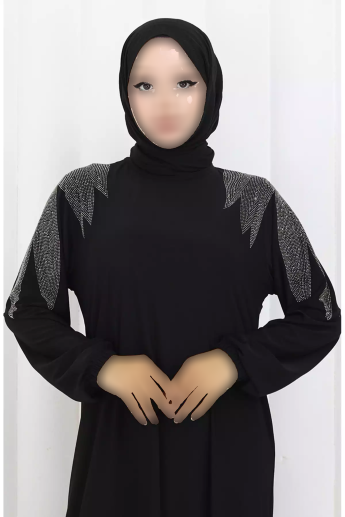 لباس مجلسی پارچه نگین دار مشکی برند sefamerve کد 1758123132