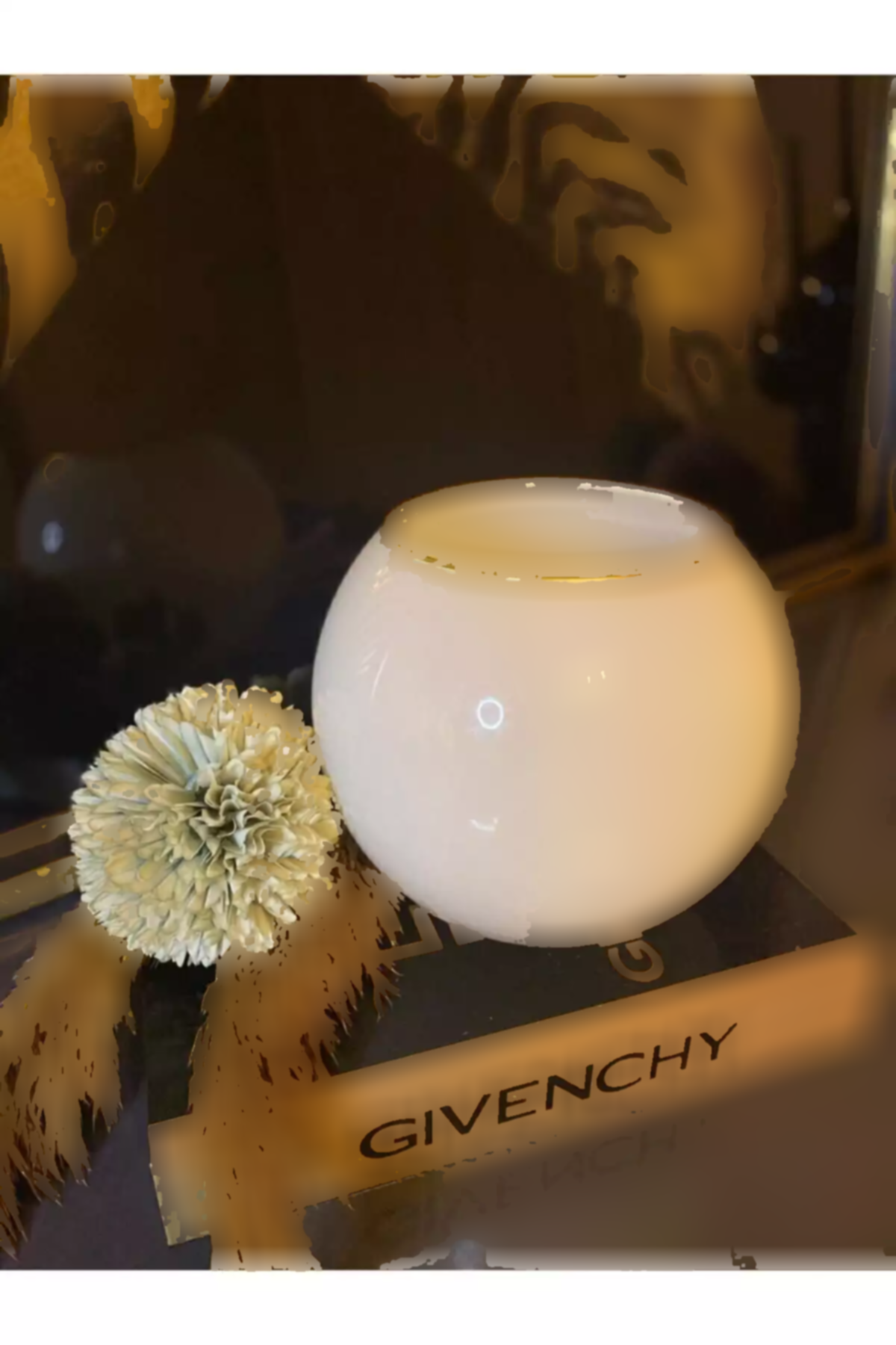 گلدان آکواریوم سفید برند Paşabahçe کد 1758471127