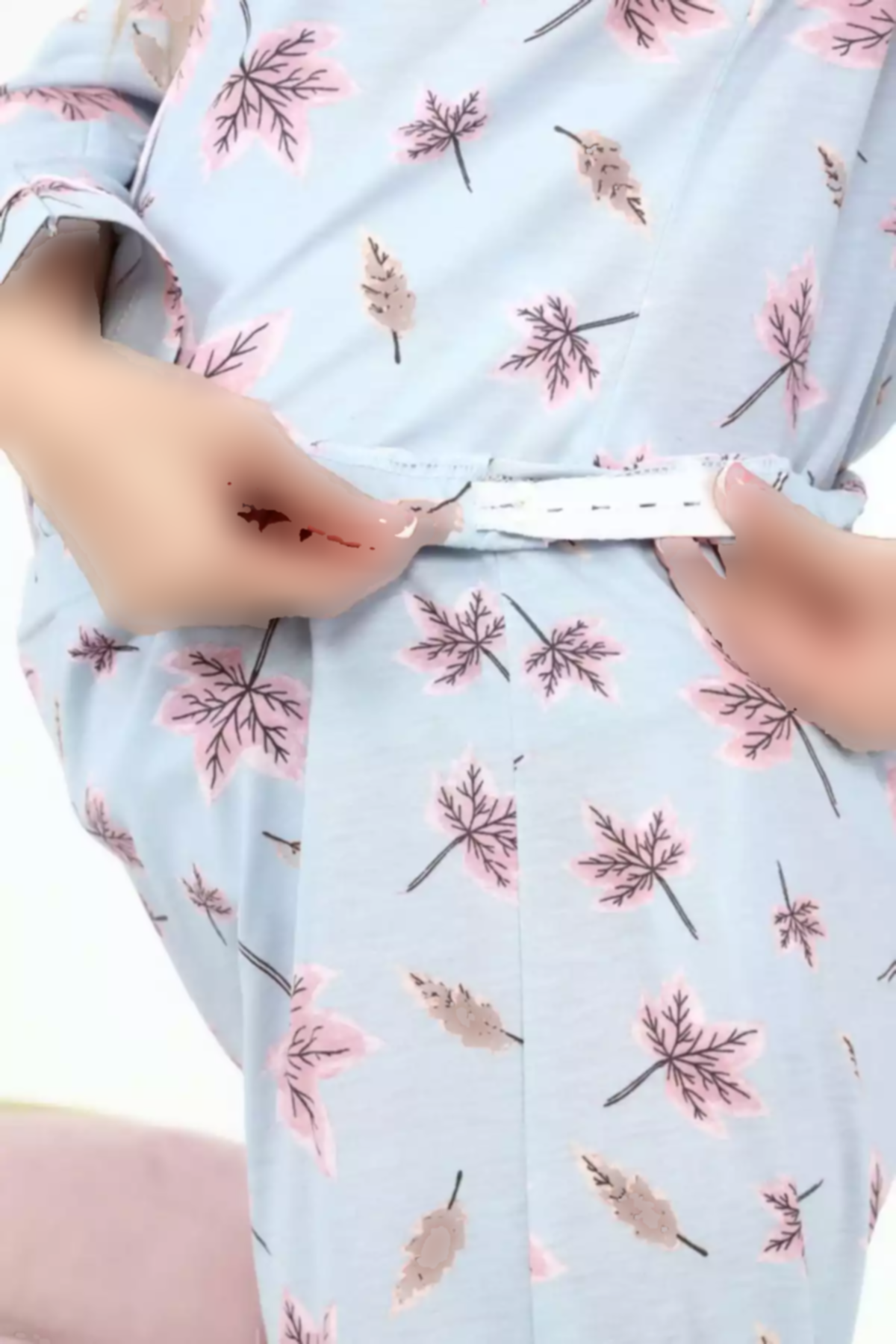 لباس راحتی دکمهدار آستین بلند از جلو پانیه بارداری لیکاپ برند Genel Markalar کد 1757695282