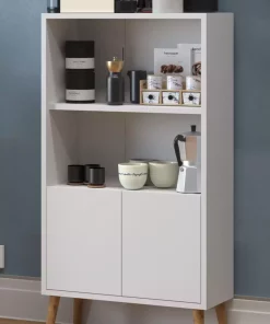 کابینت آشپزخانه گوشه ای 2طبقه دار چند کاربردی قهوه برند Monte Sehpa کد 1757961672