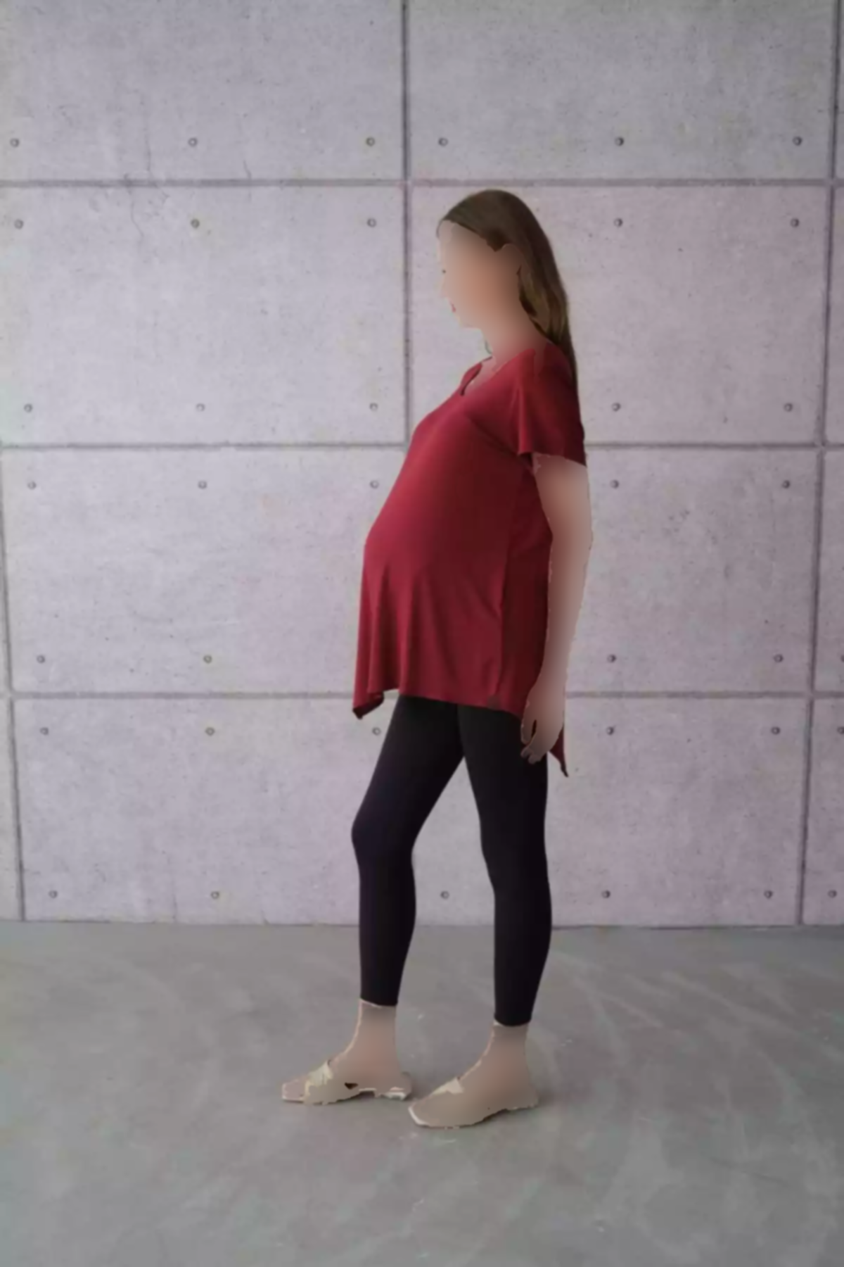 تک نفره زرشکی عدد تیشرت بارداری برند SARE ERKMEN کد 1758296474