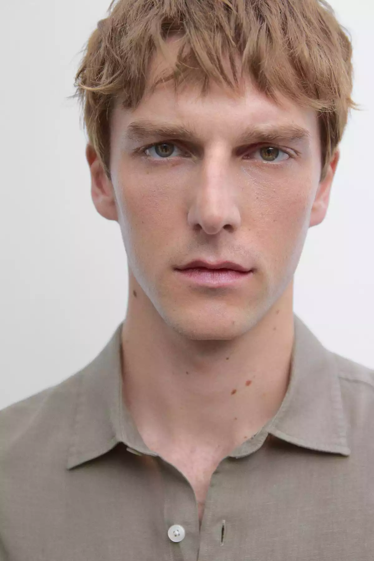 پیراهن متناسب طرحدار جیبدار برند Massimo Dutti کد 1757752027