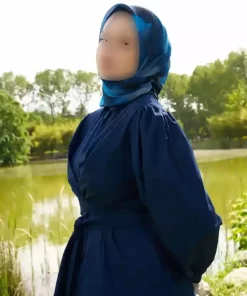 روسری طرح سرمه ای برند Madame Polo کد 1757930650