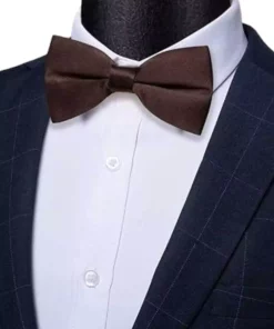 پاپیون ساتن تک رنگ مردانه برند Trenderrs کد 1758130270
