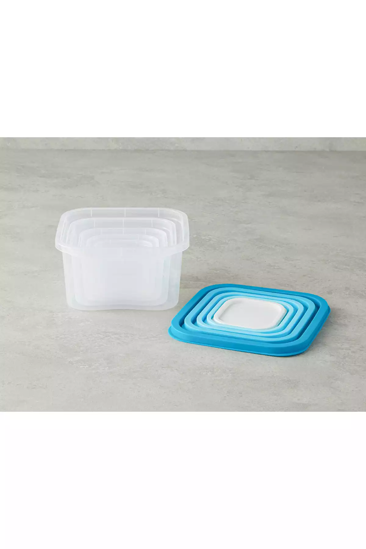 ظرف نگهداری پلاستیکی 5تکه آبی برند English Home کد 1758379269