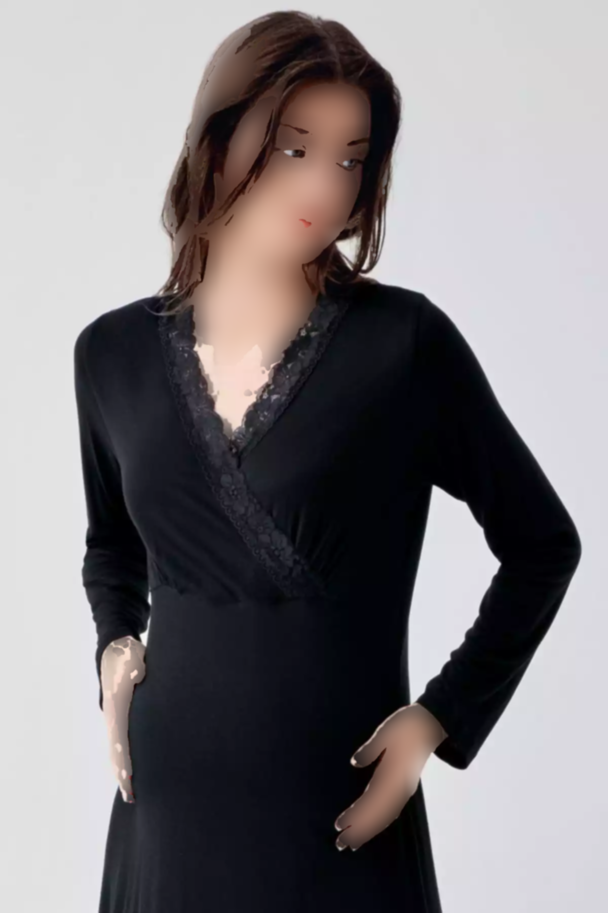 ست سرهمی بارداری لایکرا آستین بلند برند Artış کد 1758065466