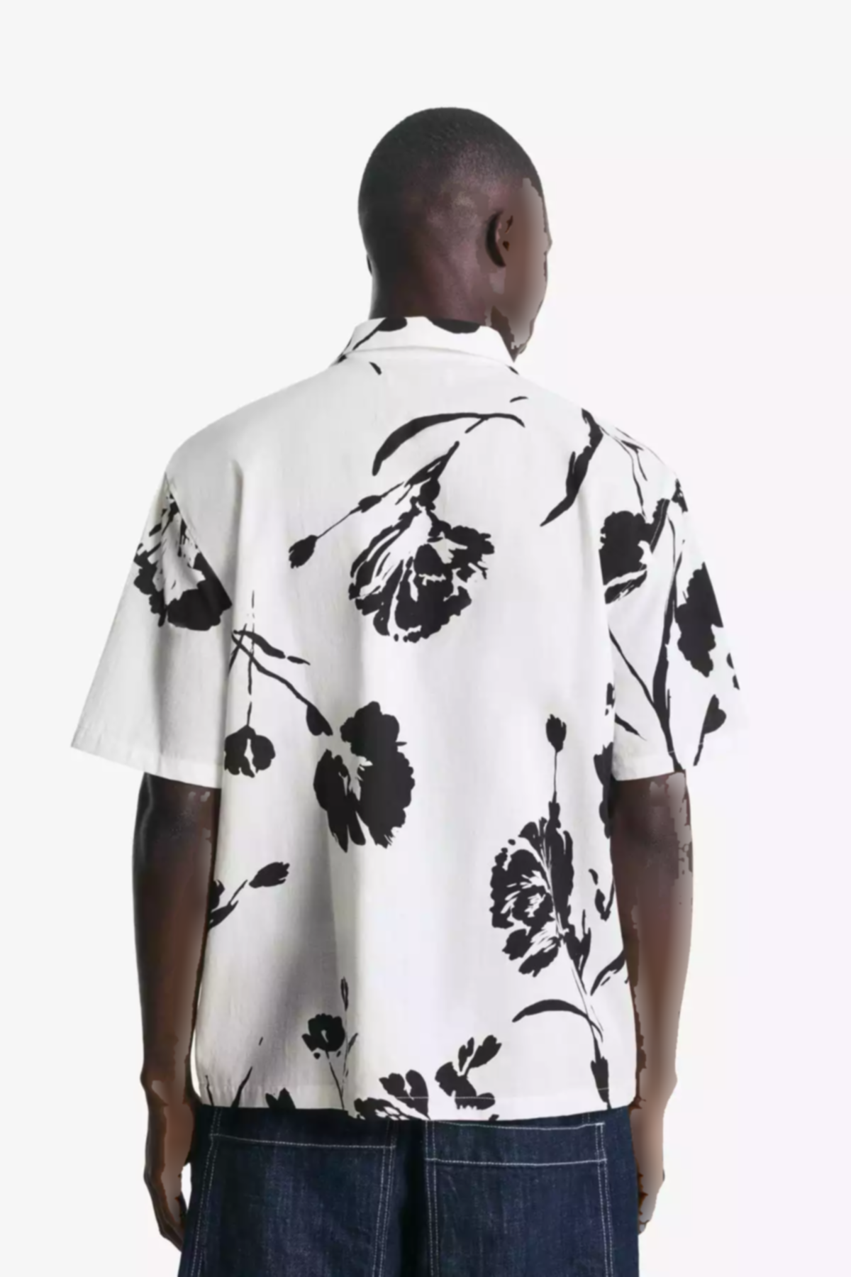 پیراهن چاپی آستین کوتاه برند Bershka کد 1757755269