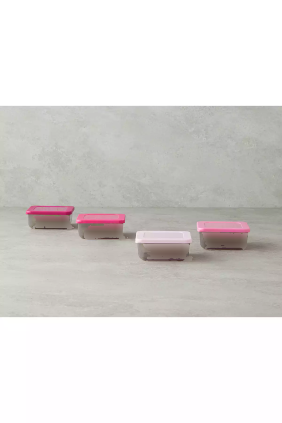 ظرف نگهداری پلاستیکی صورتی خیش زدن برند English Home کد 1758490324