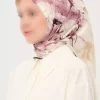 روسری چاپی چند رنگ 90x90cm برند Madame Polo کد 1757932873