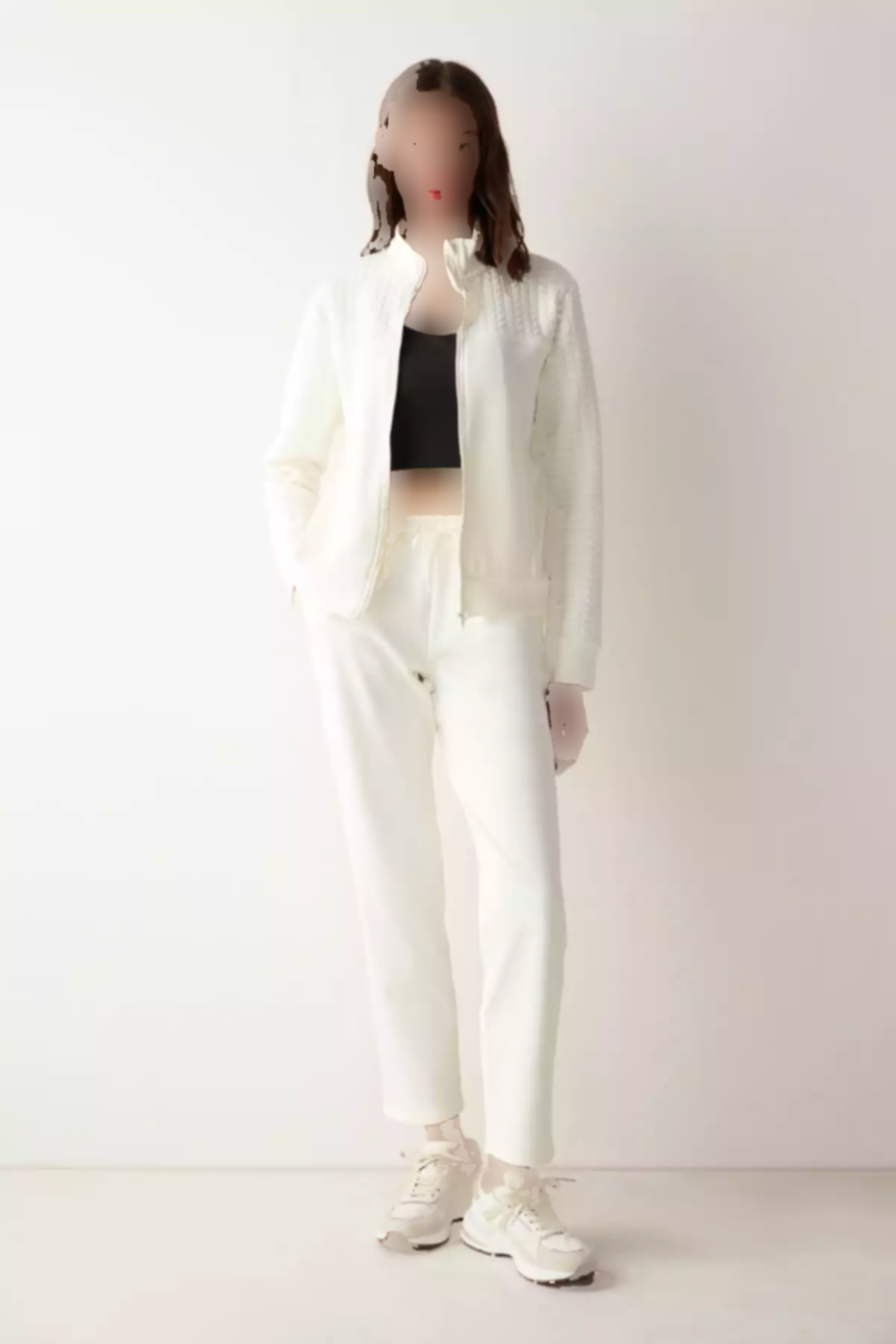 کت طرحدار پنبه دوزی شده سفید برند Penti کد 1758259388