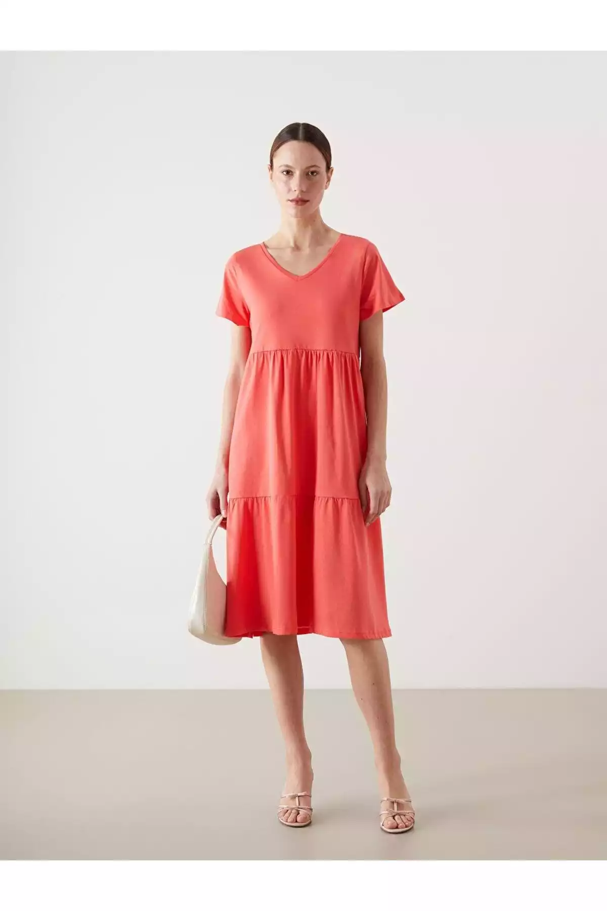 پیراهن یقه هفت زنانه برند LC Waikiki کد 1759254665