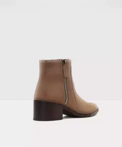 بژ پوتین زنانه چرم اصل برند Aldo کد 1758534080