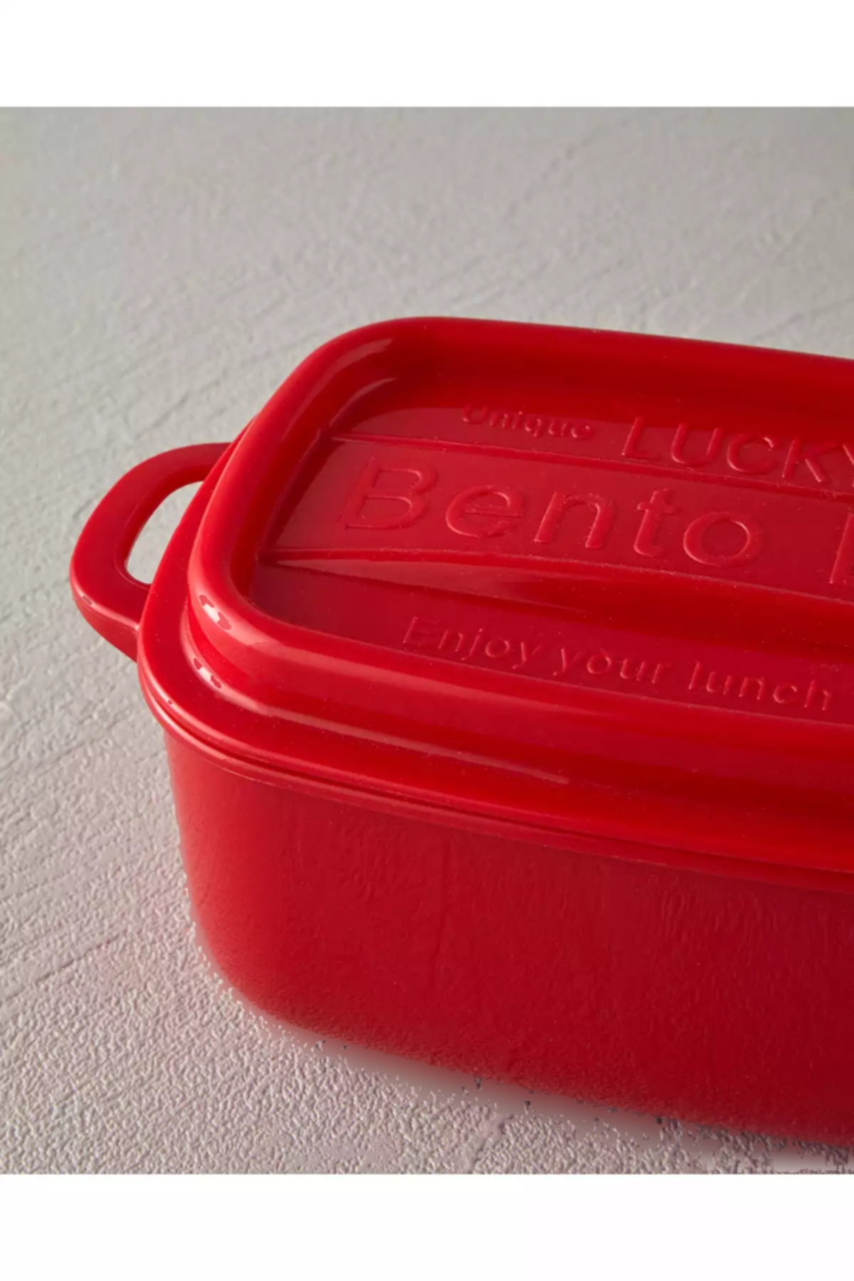 جعبه ناهار غذا پلاستیکی قرمز برند English Home کد 1758385326