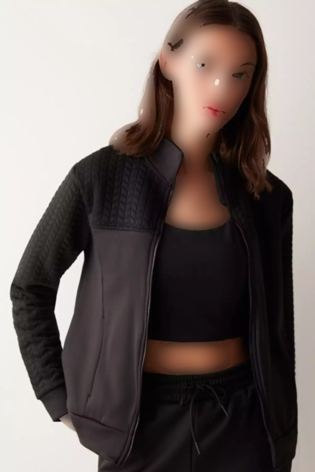 کت پنبه دوزی شده مشکی برند Penti کد 1758269470