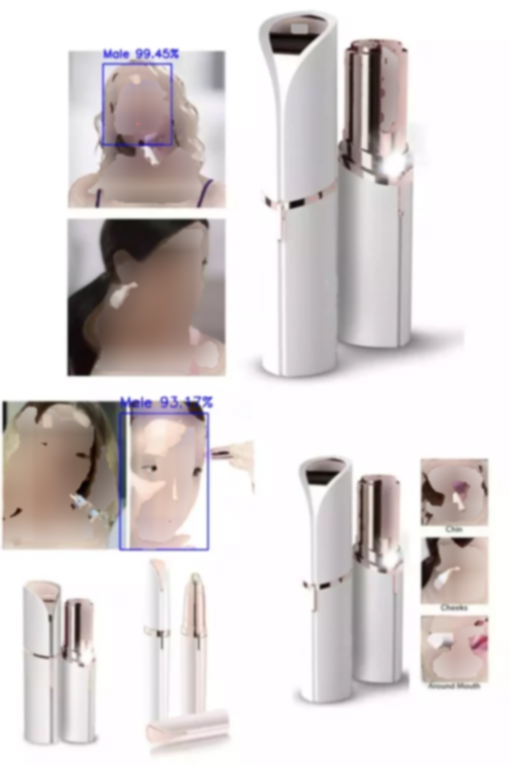 دستگاه پاکسازی گرفتن صورت خشک قابل حمل مویی ۰ در پا بیکینی برند Elioure کد 1757086930