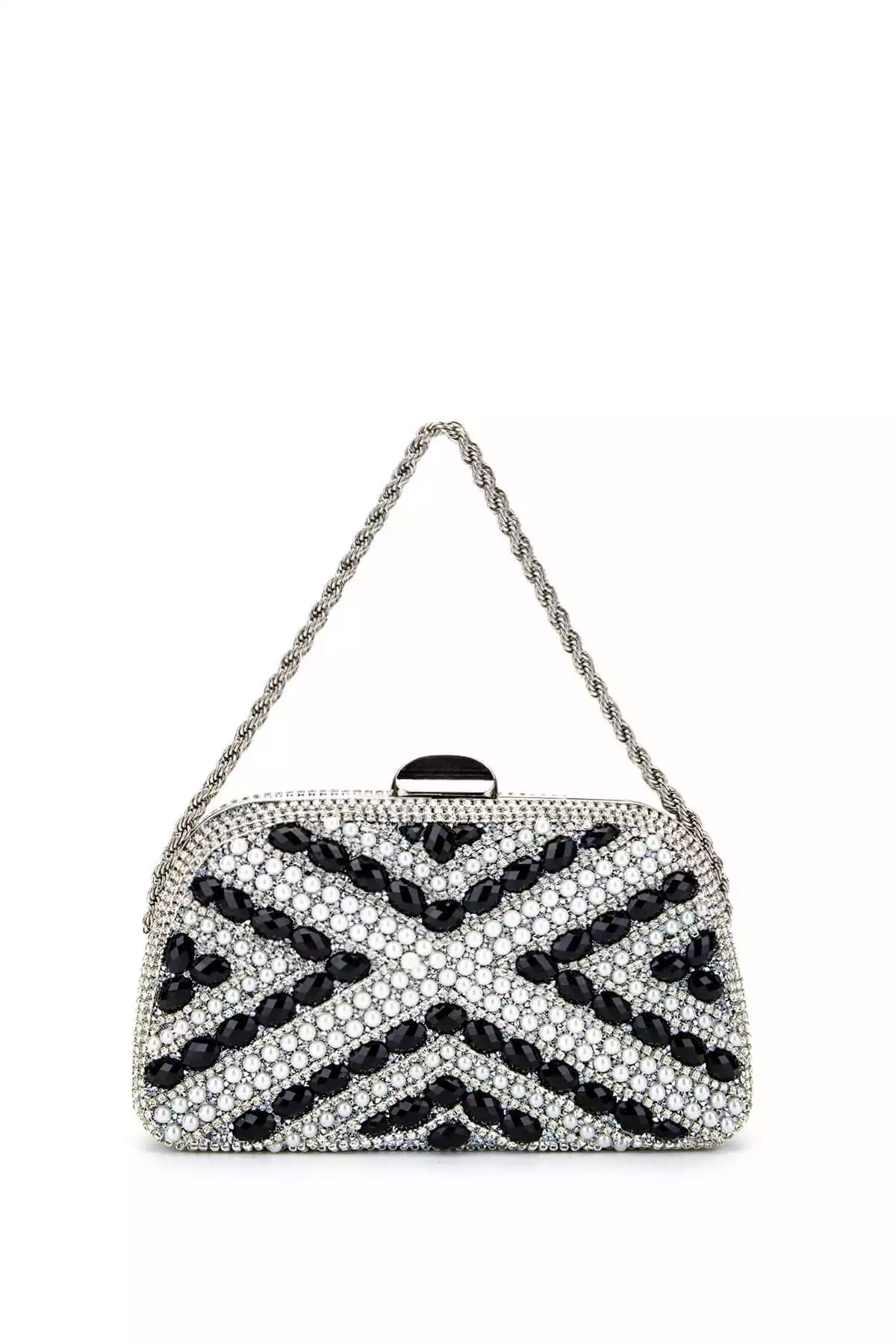 کیف مجلسی مشکی وگان زنانه برند Tamer Tanca کد 1758397272