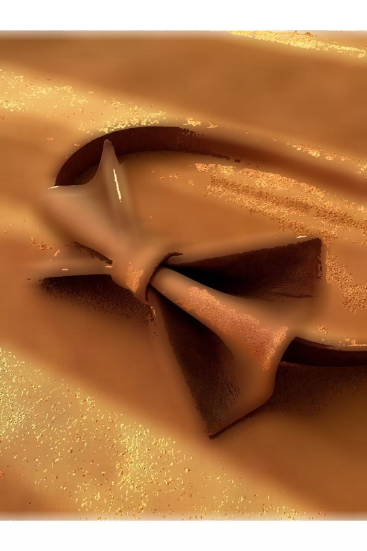 پاپیون قهوهای چرم اصل دست ساز دستی برند Mimas Design کد 1758238388