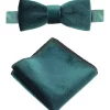 پاپیون ست مخملی دستمال سبز 5.5xcm برند SIRRI کد 1758269584