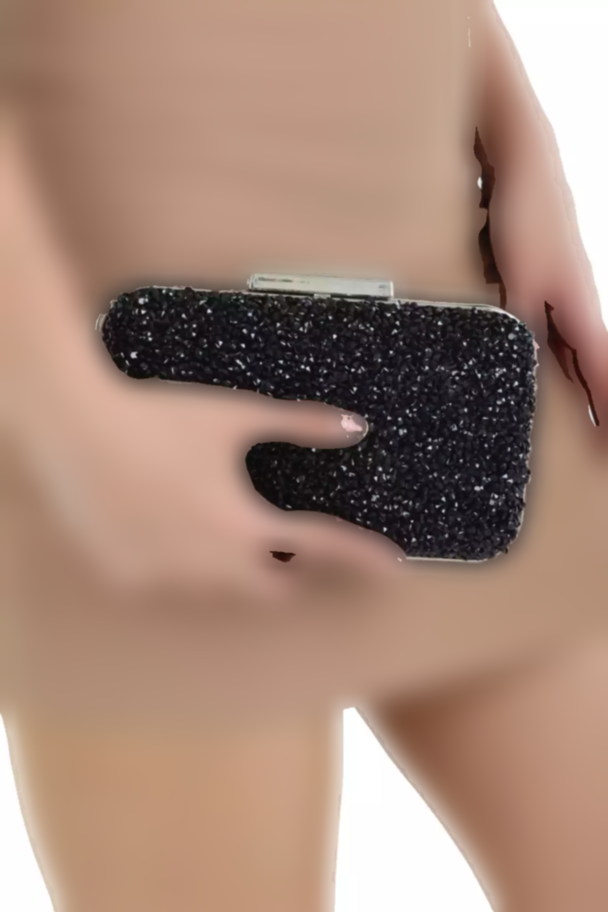 کیف مجلسی شب نامزدی نگین دار زنانه / مشکی برند İslamEREN کد 1758404474