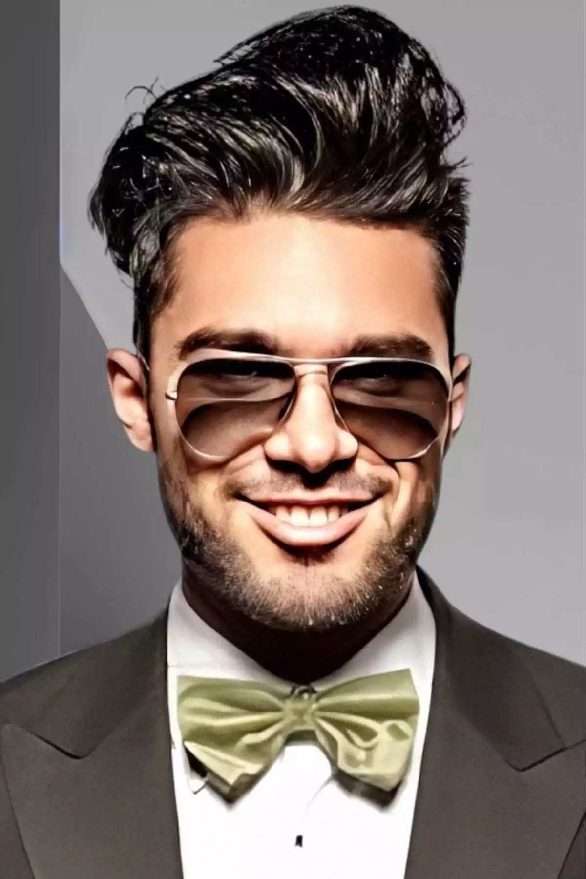 پاپیون ساتن تک رنگ مردانه برند Uniquetrenders کد 1758242465