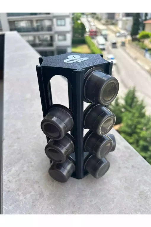 استند کافیسیمو تزئینی 24کپسول مشکی چند کاربردی قهوه برند Miralux کد 1757110689