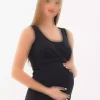 بلوز شیردهی & بارداری مشکی برند MEGHAN L.A کد 1757238129