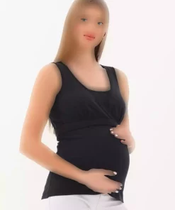 بلوز شیردهی & بارداری مشکی برند MEGHAN L.A کد 1757238129
