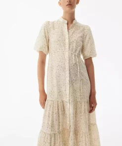 پیراهن طبقه دار پنبه ای برند H&M کد 1759239671