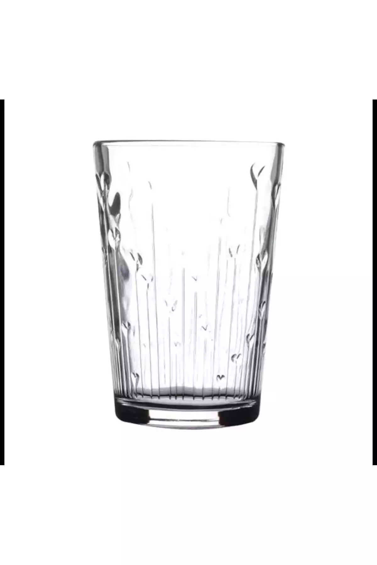 لیوان 2150 آب 6تکه راهراه طرحدار قلب برند Paşabahçe کد 1758238329