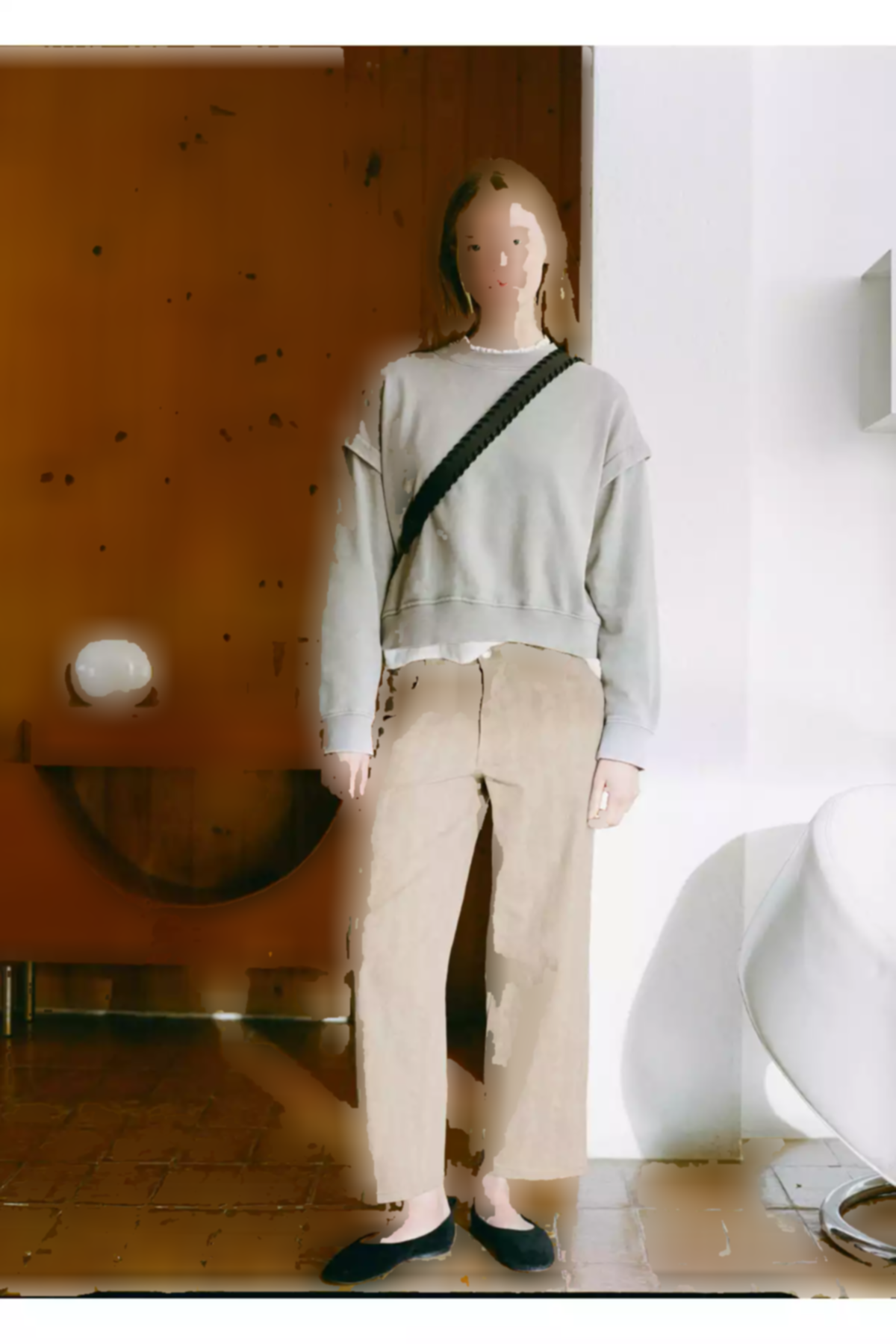 شلوار دخترانه طبیعی برند MANGO کد 1757787493