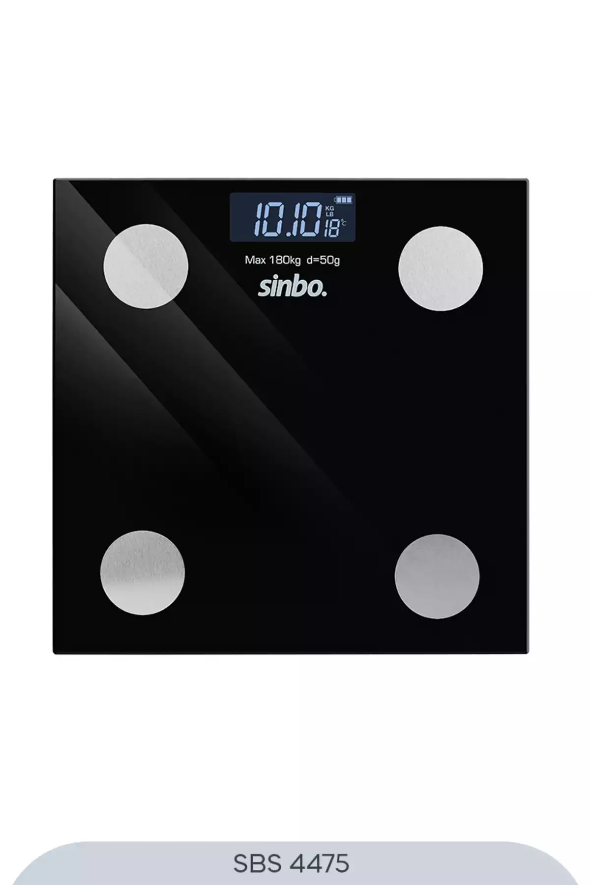 سنج بدن دیجیتالی آب فهرست مطالب جرم روغنی برند Sinbo کد 1757776509