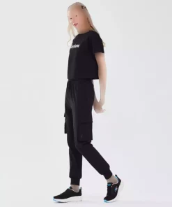 شلوار راحتی میکرو جاگر مشکی زنانه بافته شده برند Skechers کد 1758033663