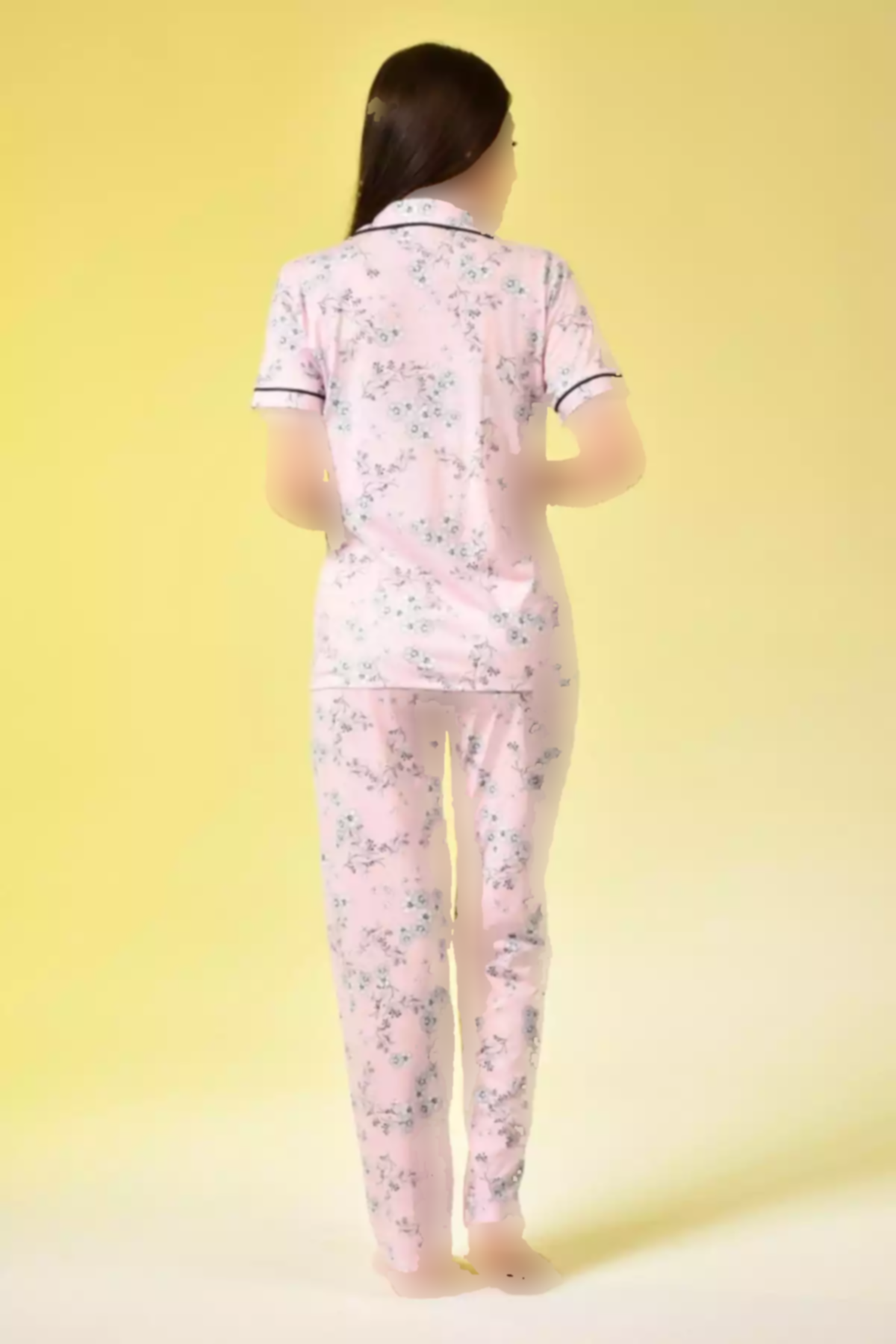 لباس راحتی دکمهدار آستین کوتاه از جلو پانیه بارداری برند LİKAPA کد 1756924868