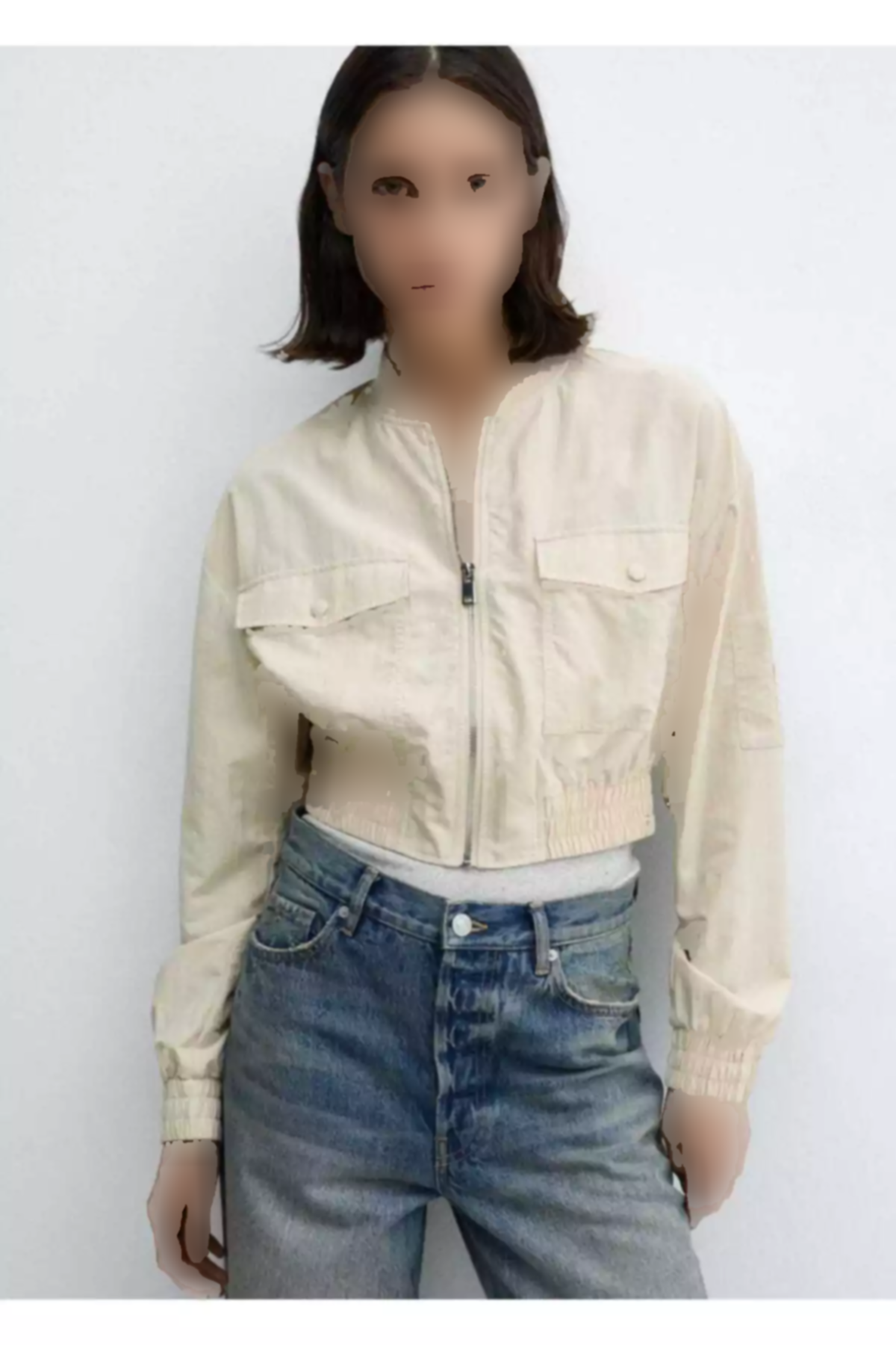 کت جیب دار بامبر برند MANGO کد 1758264129