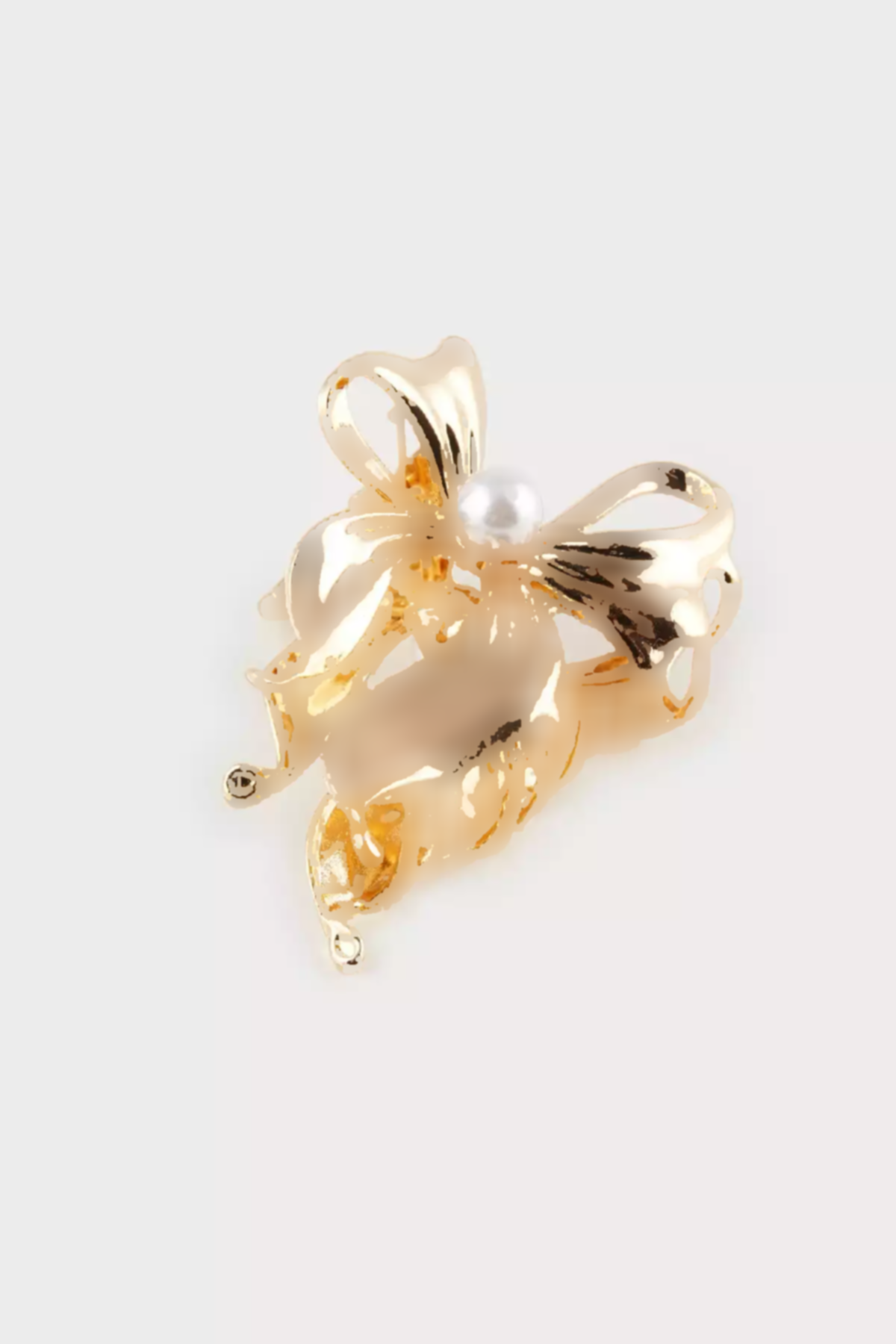 گیره سگکدار روباندار مروارید دوزی شده طلایی زنانه برند Defacto کد 1757369708