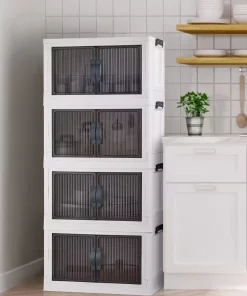 کابینت کمد حمام آشپزخانه تنظیم کننده پلاستیکی درب‎دار جدا شونده برند Kitchen Life کد 1758346383