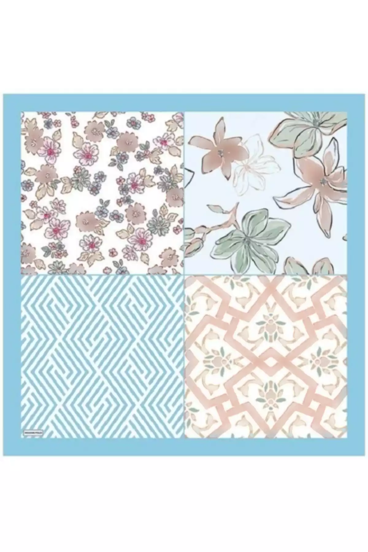 روسری رویایی سری ) روکوکو برند Madame Polo کد 1757932868