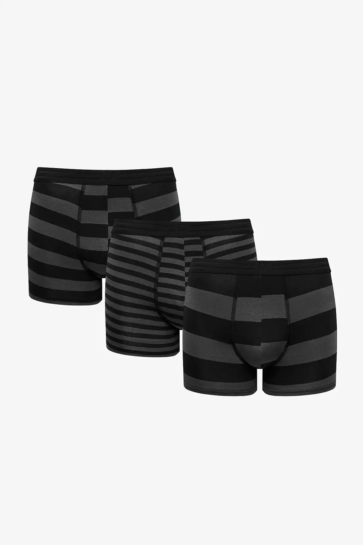 شلوار لباس زیر پنبه ای راهراه چند رنگ مشکی مردانه برند Penti کد 1757576768