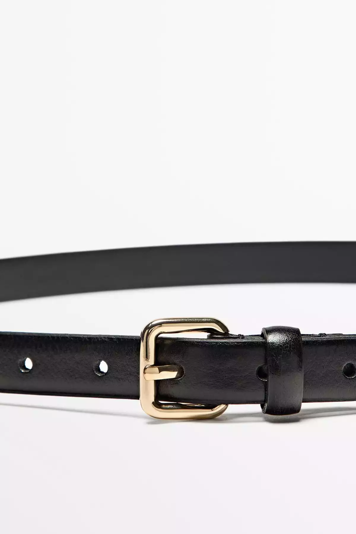 کمربند چرم سگک دار مربع برند Massimo Dutti کد 1757213468